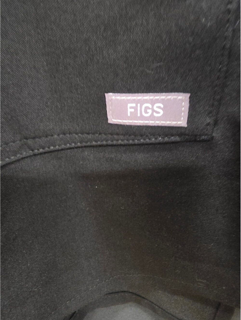 FIGS BELLERY SCRUB JACKET WOMEN BLACK SIZE XL - Picture 4 of 7